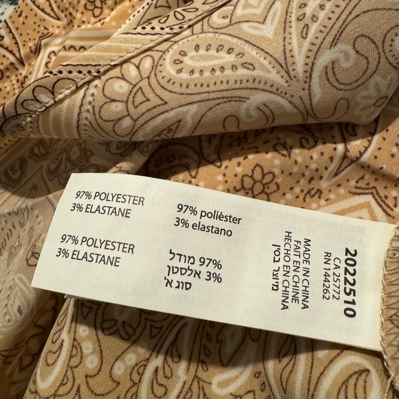 BLACK TAPE_ bandana maxi dress  97%polyester and 3% elastane adjustable straps - Picture 4 of 6